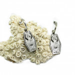 Tarot Cards Earrings Sterling Silver 925